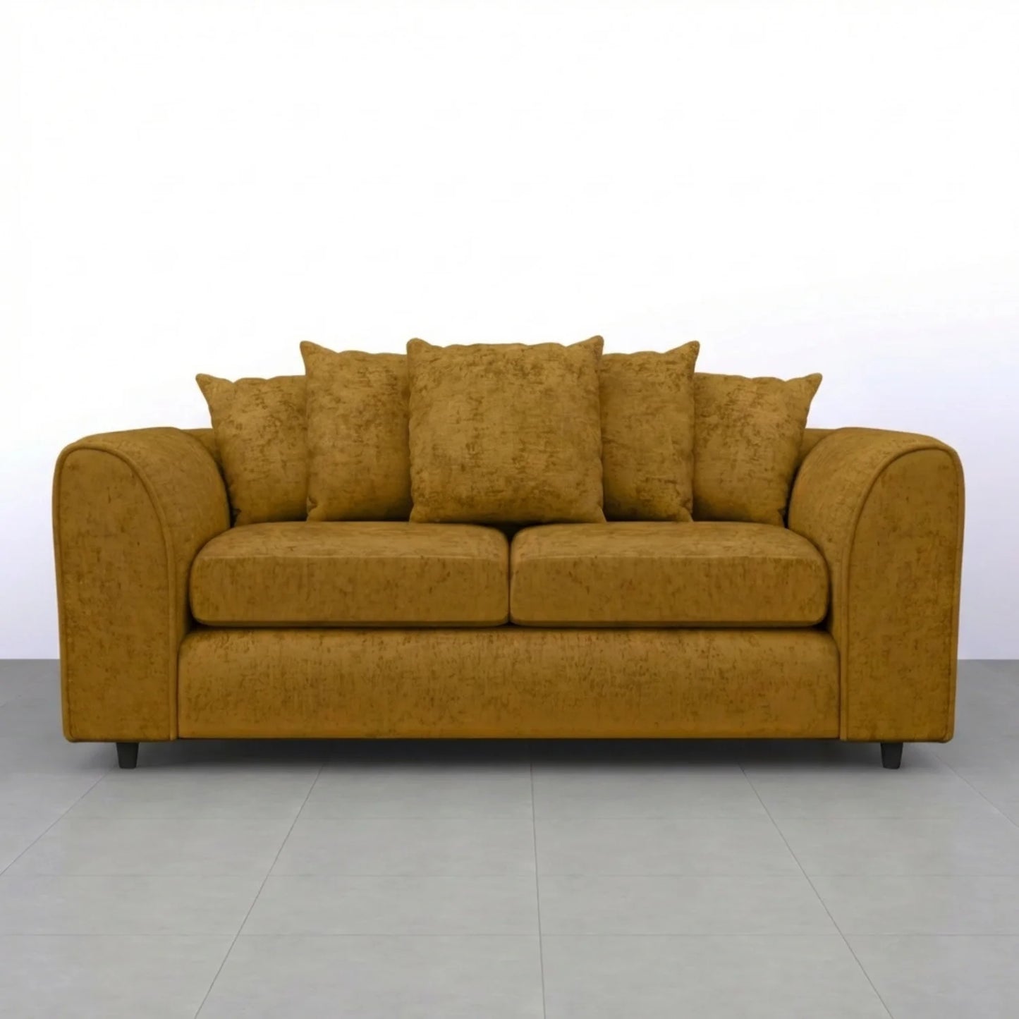 3 + 2 Seater Mustard