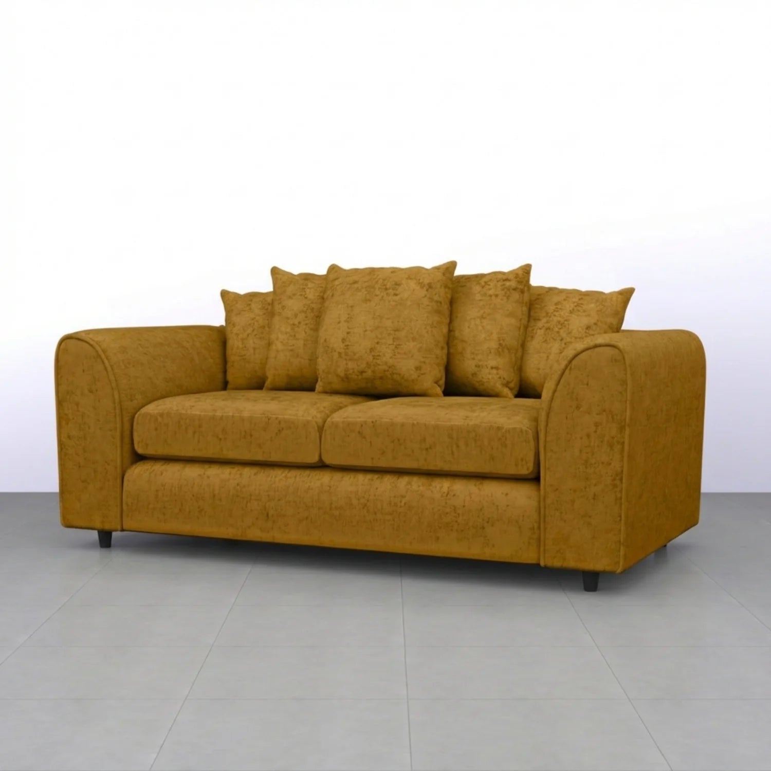 3 + 2 Seater Mustard