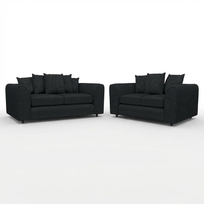 3 + 2 Seater Black