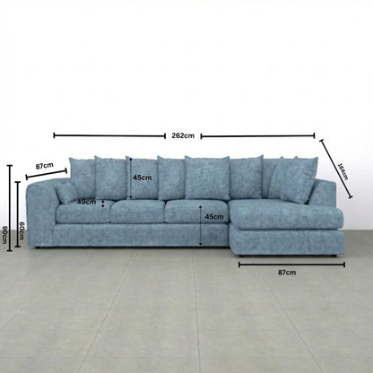 XL Right Hand Facing Sky Blue