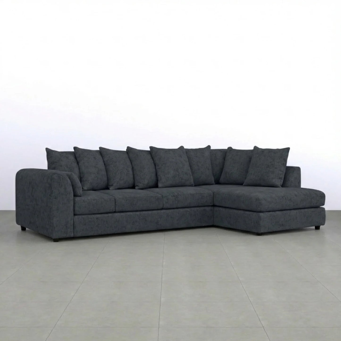 XL Right Hand Facing Dark Grey