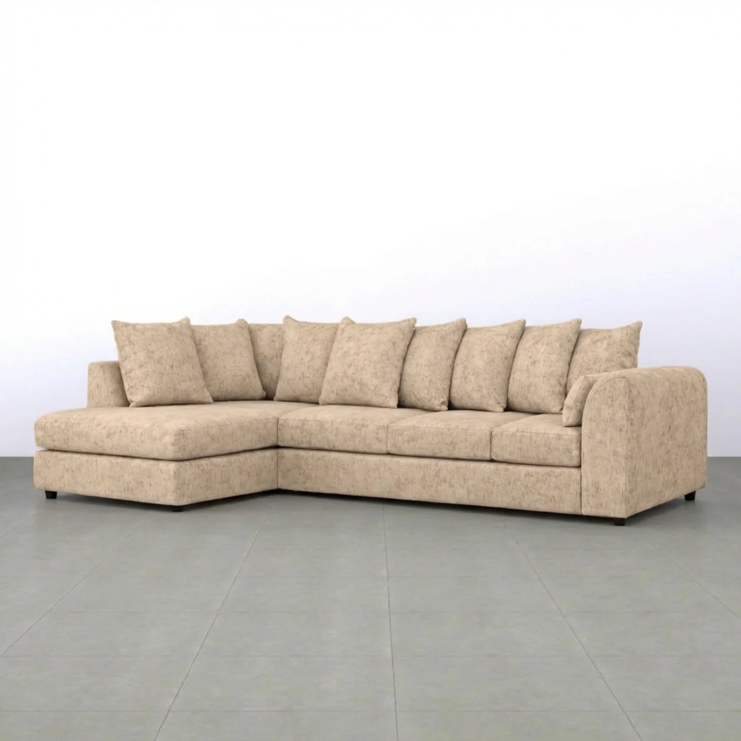 XL Left Hand Facing Beige