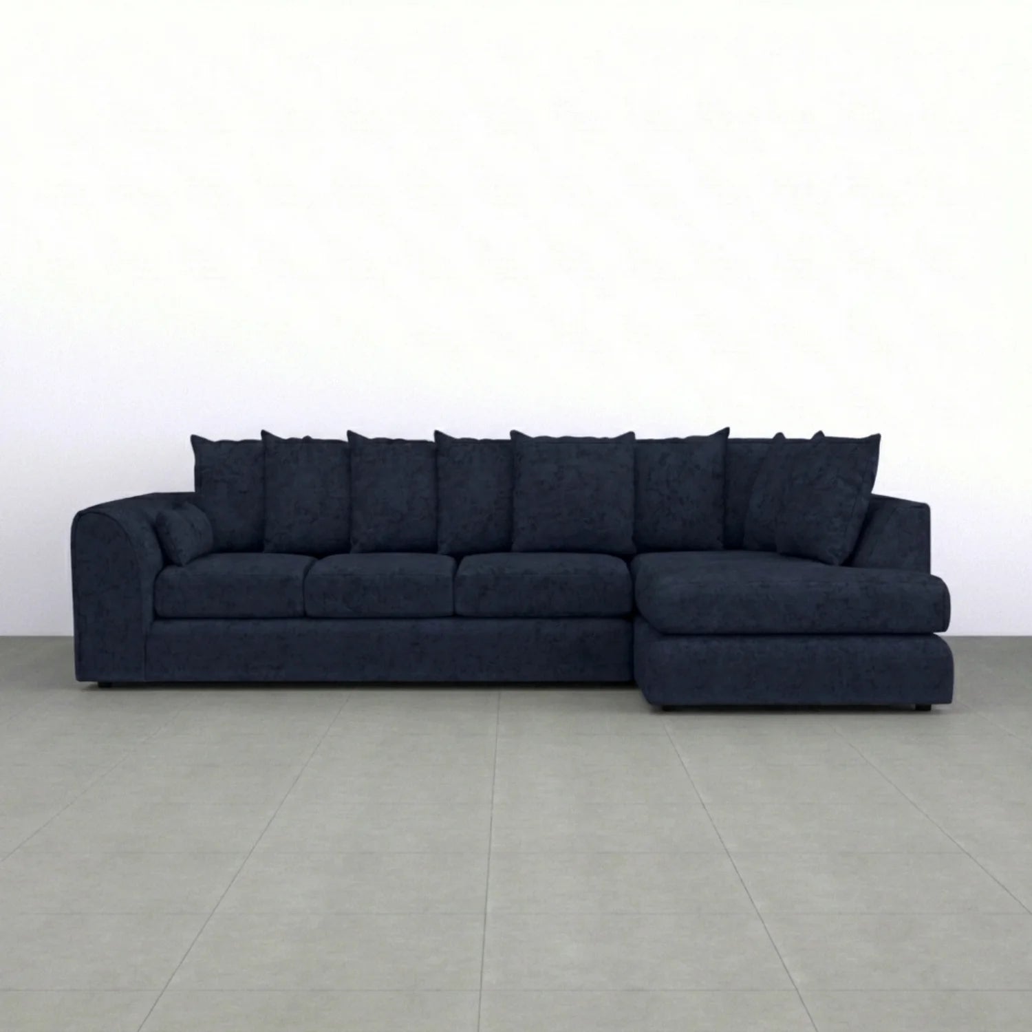 XL Right Hand Facing Midnight Grey