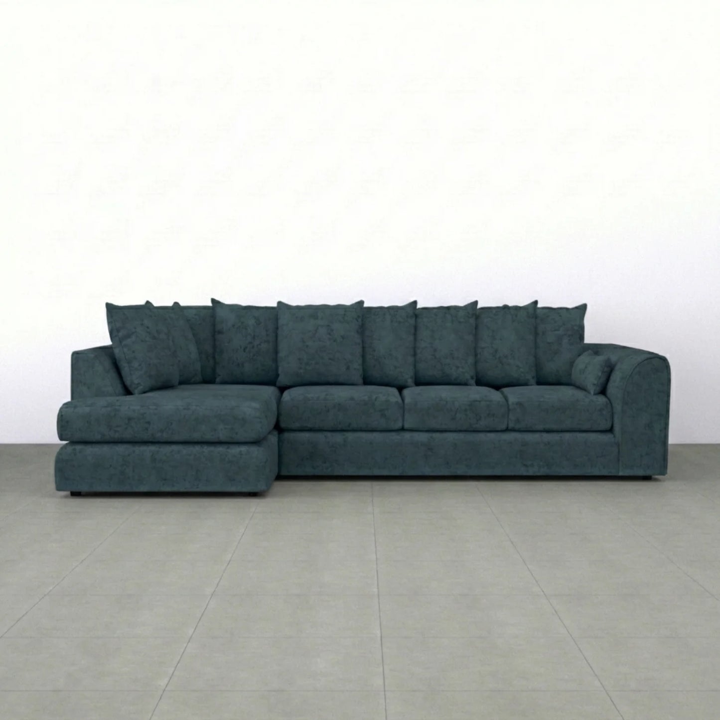 XL Left Hand Facing Teal