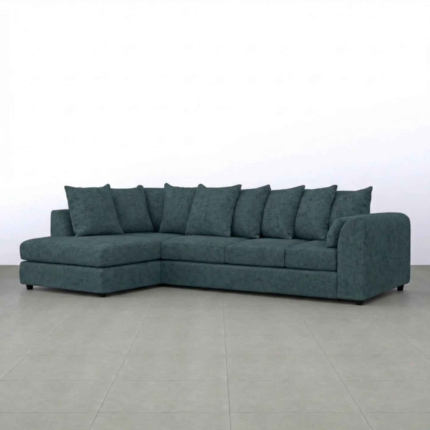 XL Left Hand Facing Teal