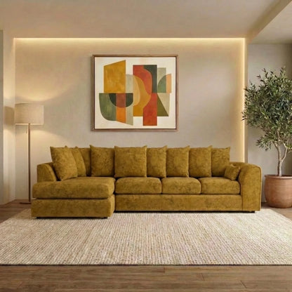 XL Left Hand Facing Mustard