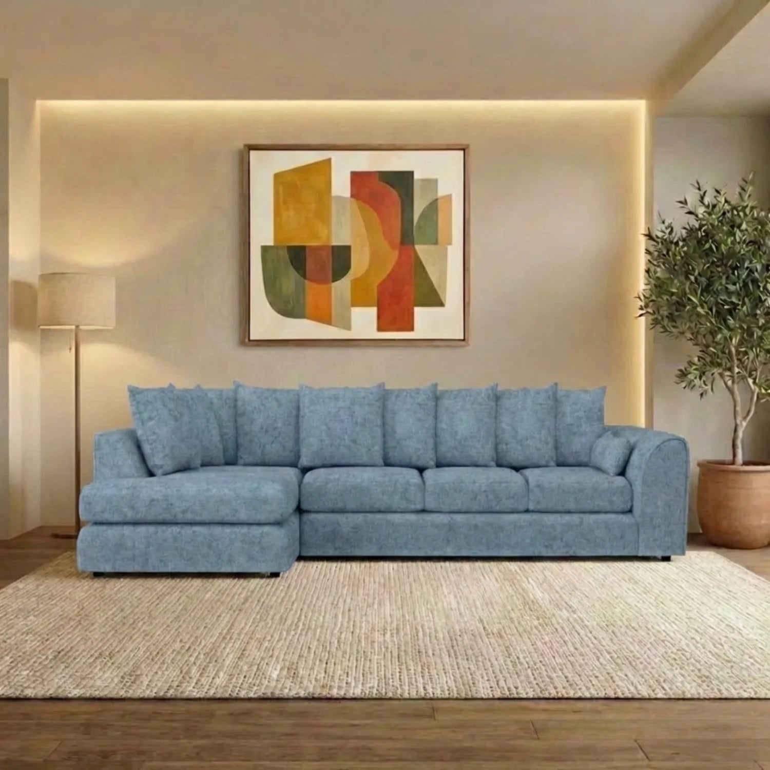 XL Left Hand Facing Sky Blue