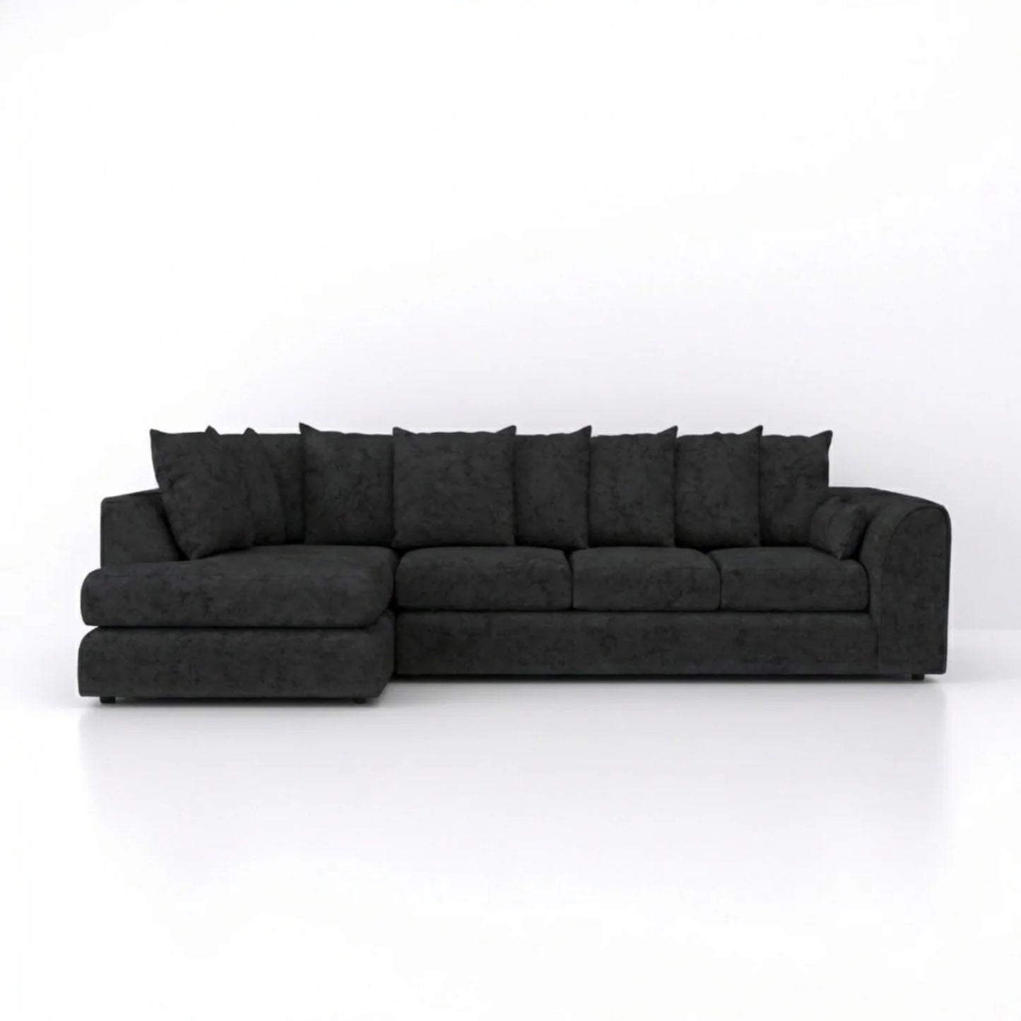 XL Left Hand Facing Black