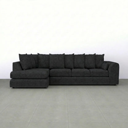 XL Left Hand Facing Black