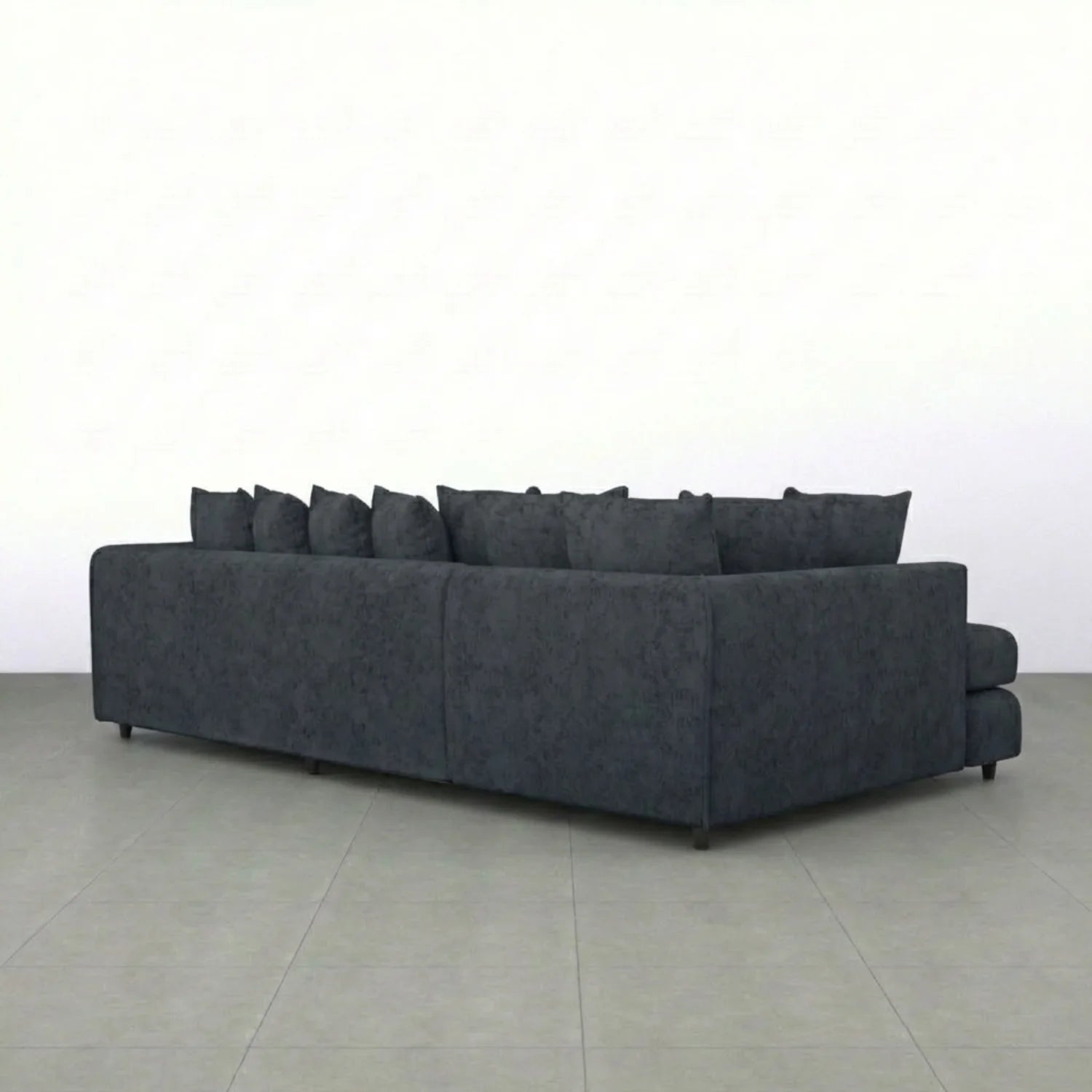 XL Left Hand Facing Dark Grey