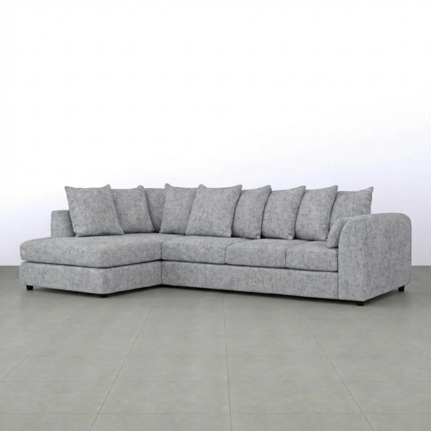 XL Left Hand Facing Light Grey