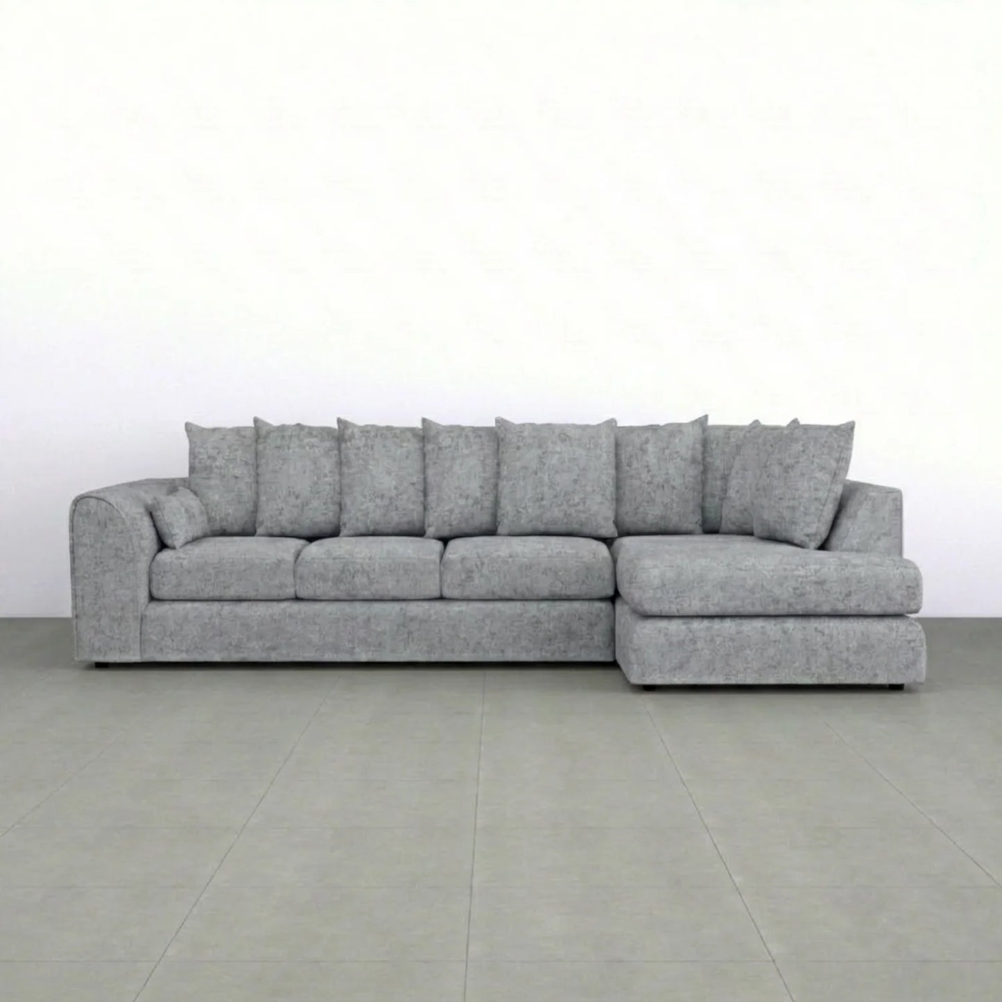 XL Right Hand Facing Light Grey