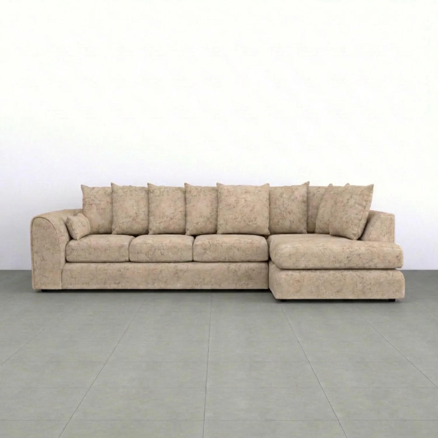 XL Right Hand Facing Beige