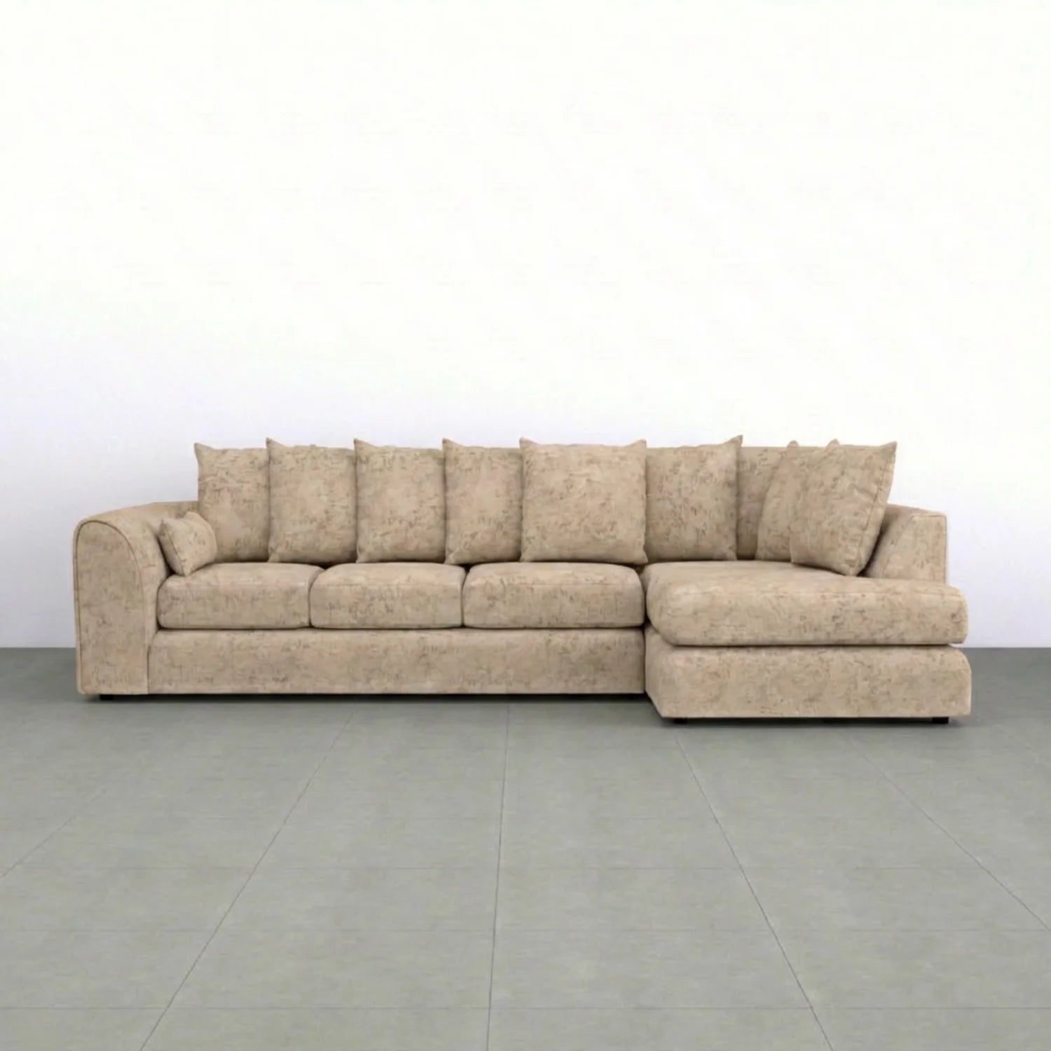 XL Right Hand Facing Beige