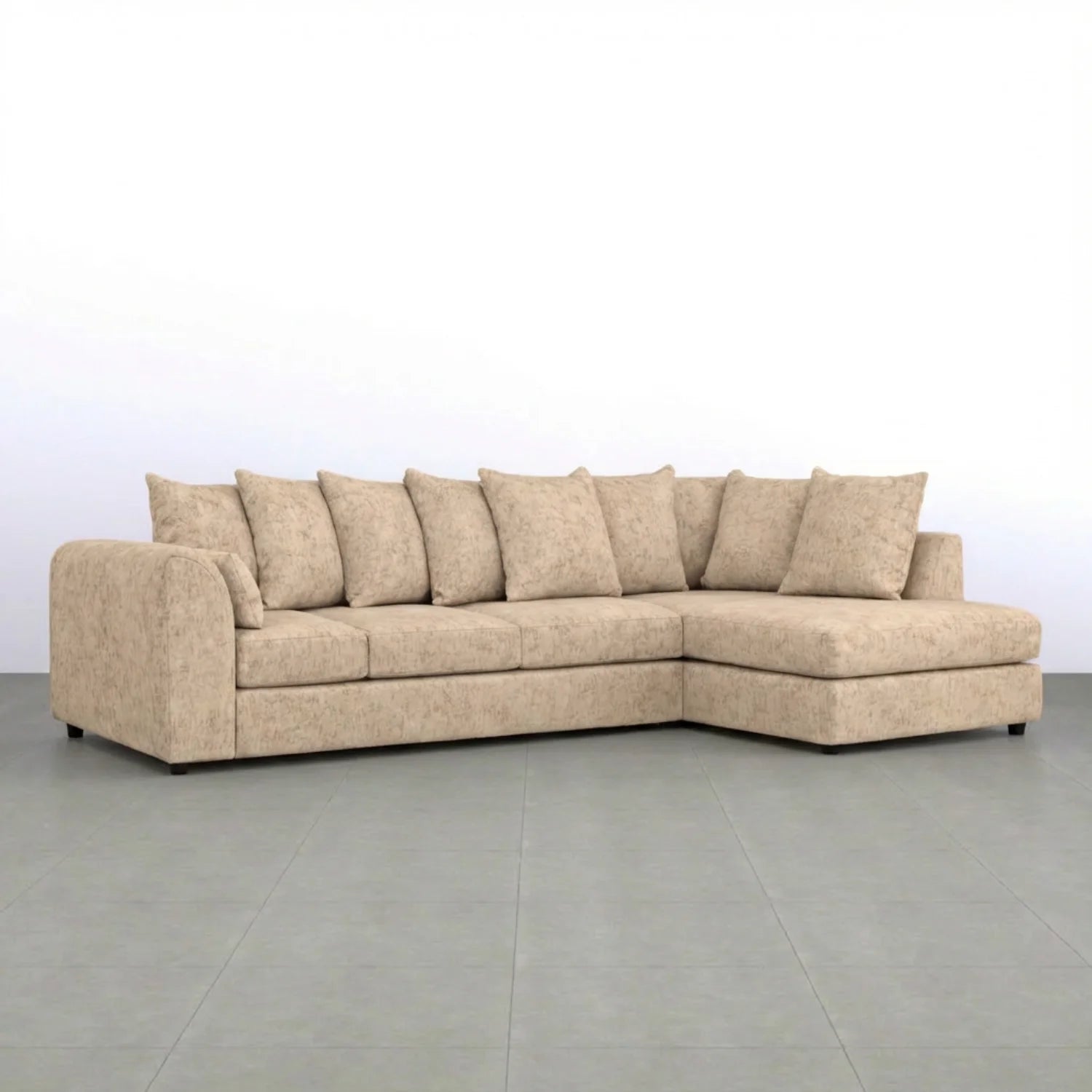 XL Right Hand Facing Beige