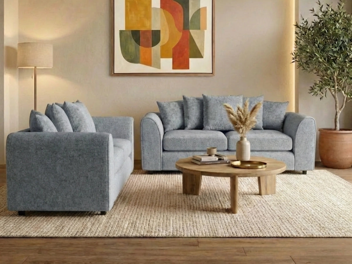 3 Seater light grey