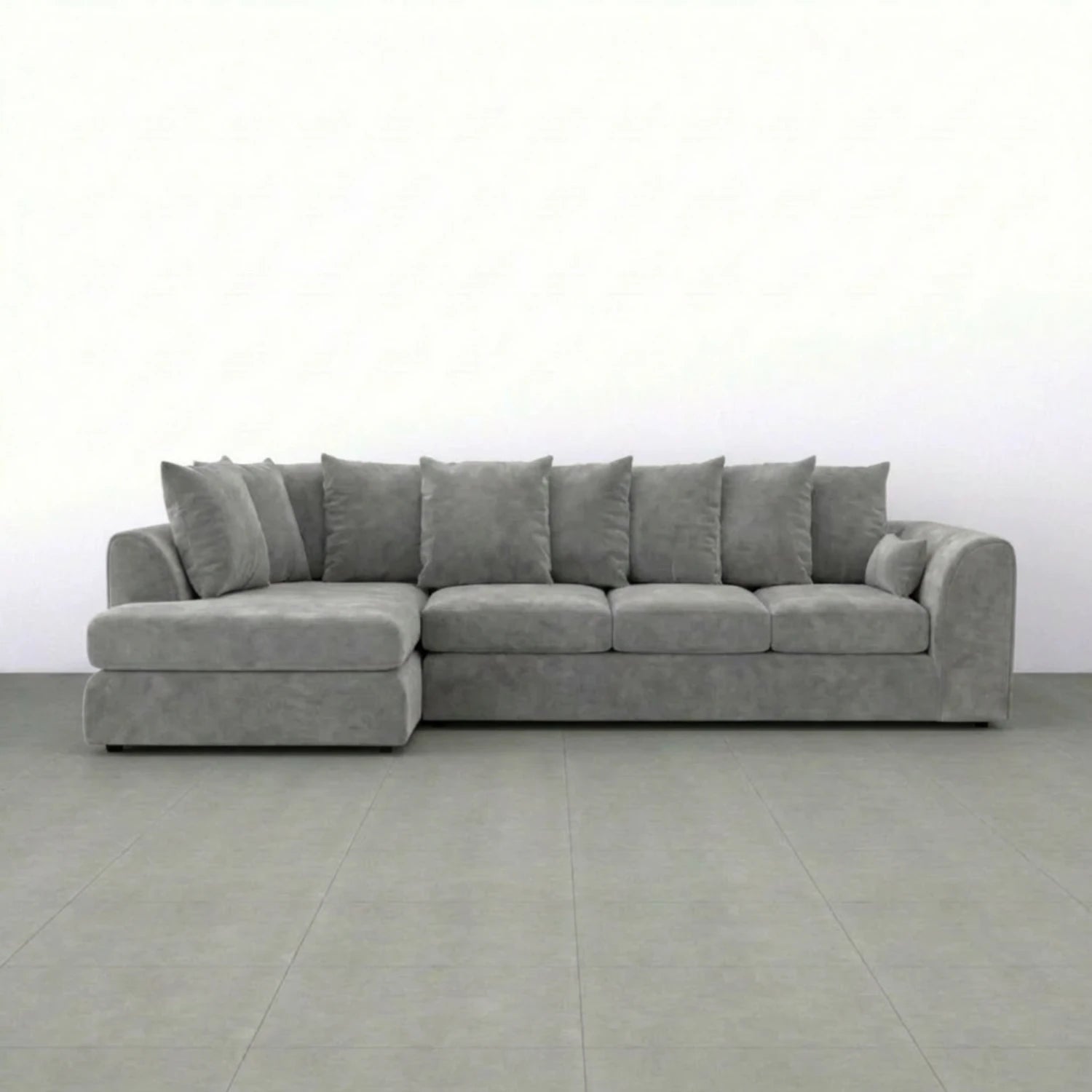 XL Left Hand Facing Light Grey