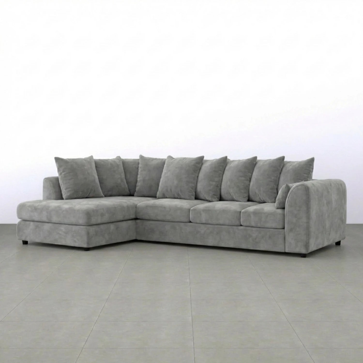 XL Left Hand Facing Light Grey