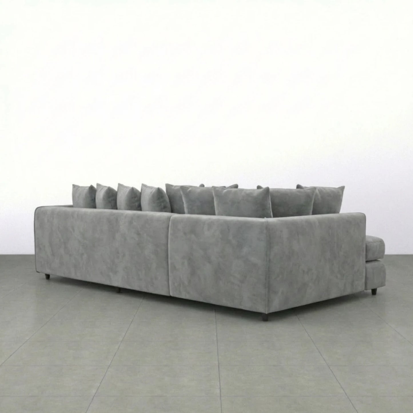 XL Left Hand Facing Light Grey
