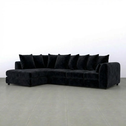 XL Left Hand Facing Black