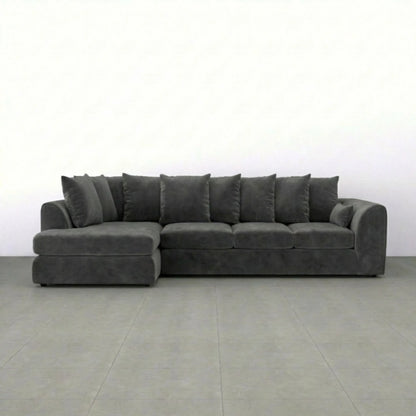 XL Left Hand Facing Dark Grey