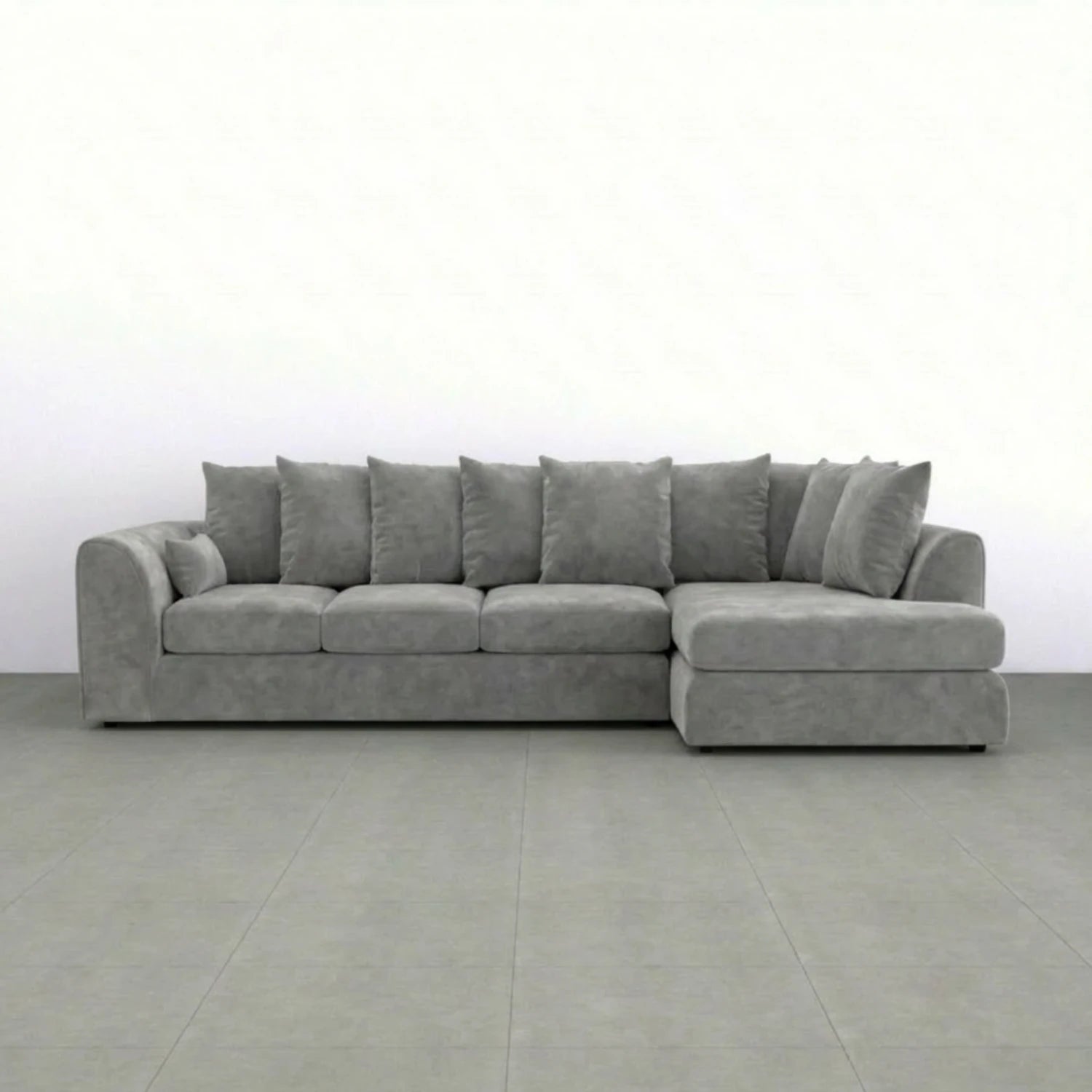 XL Right  Hand Facing Light Grey