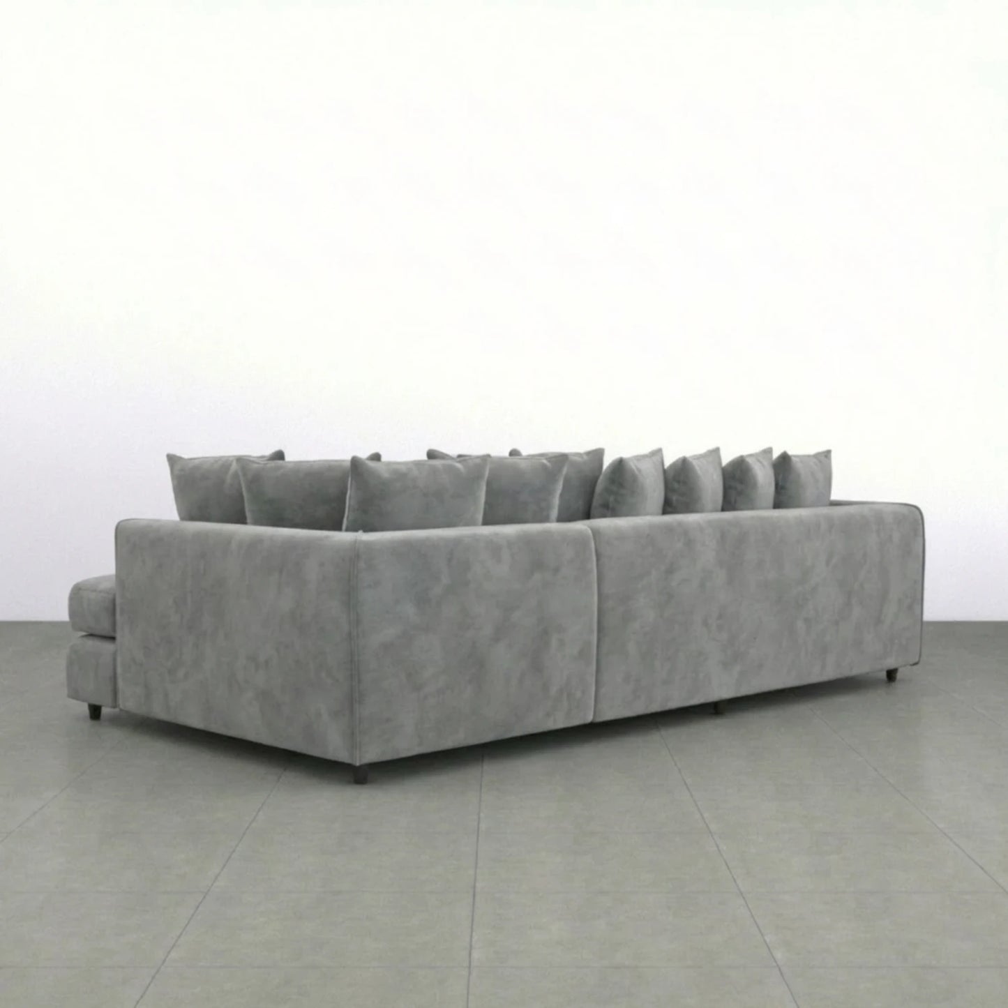 XL Right  Hand Facing Light Grey