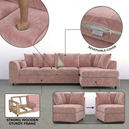 XL Right  Hand Facing Pink
