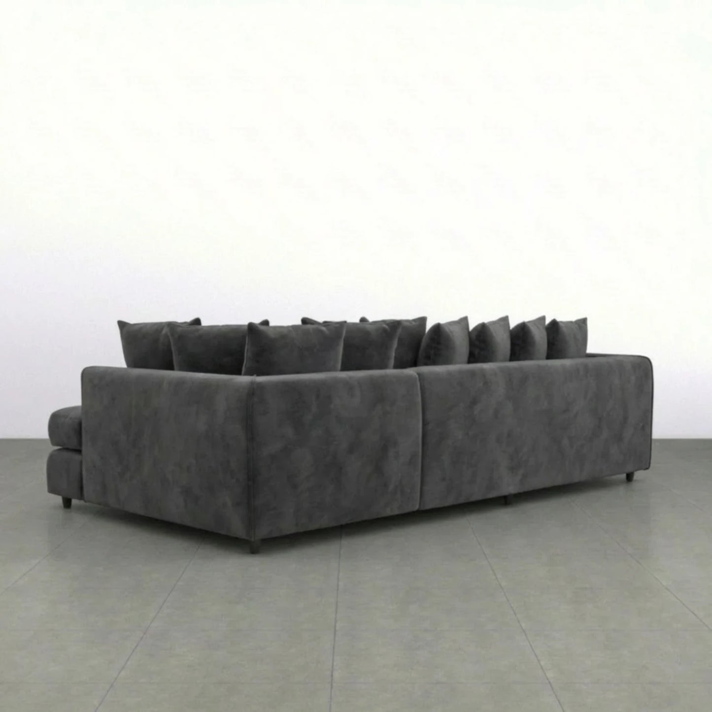 XL Right  Hand Facing Dark Grey