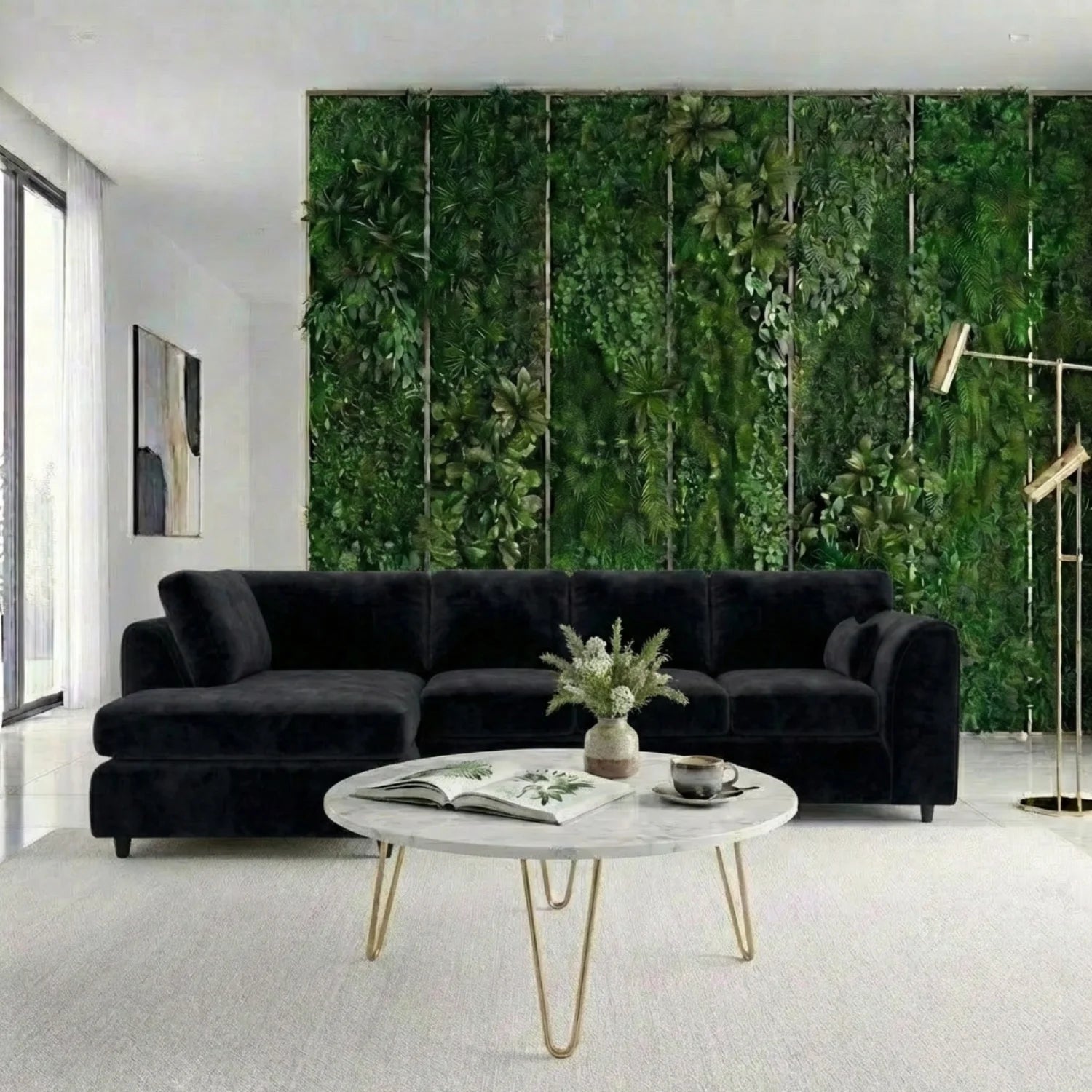 XL Left Hand Facing  Black