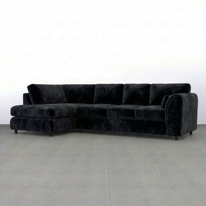 XL Left Hand Facing  Black