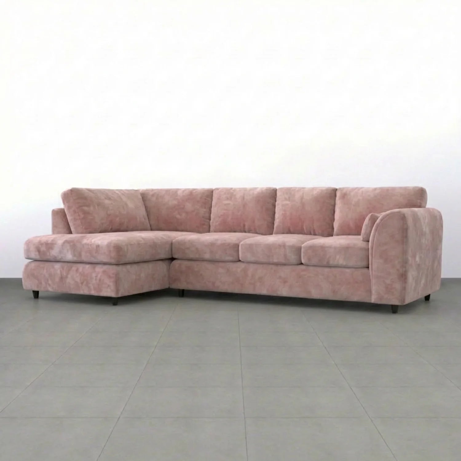 XL Left Hand Facing  Pink