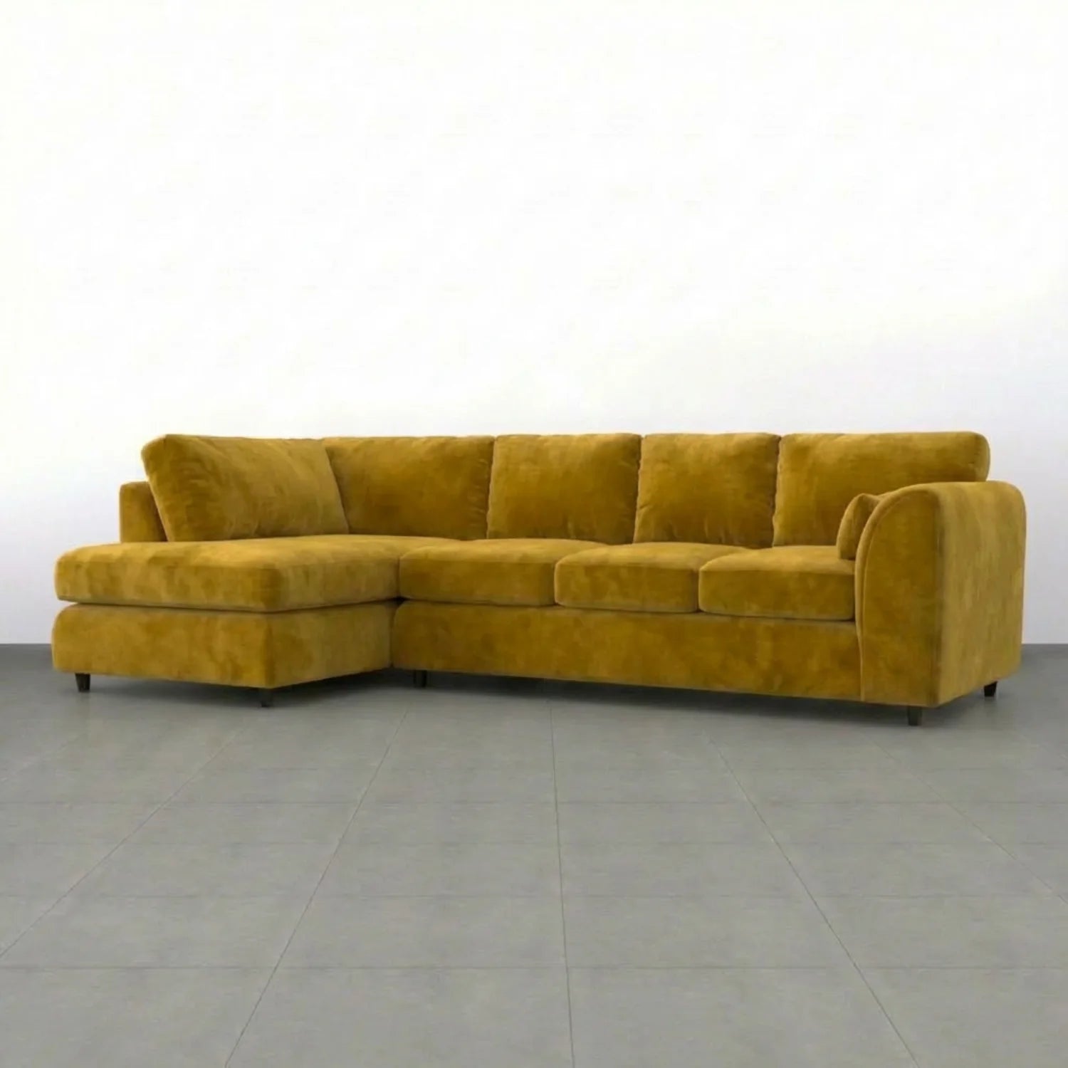 XL Left Hand Facing  Mustard