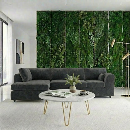 XL Left Hand Facing Dark Grey