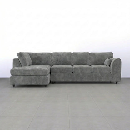 XL Left Hand Facing Light Grey