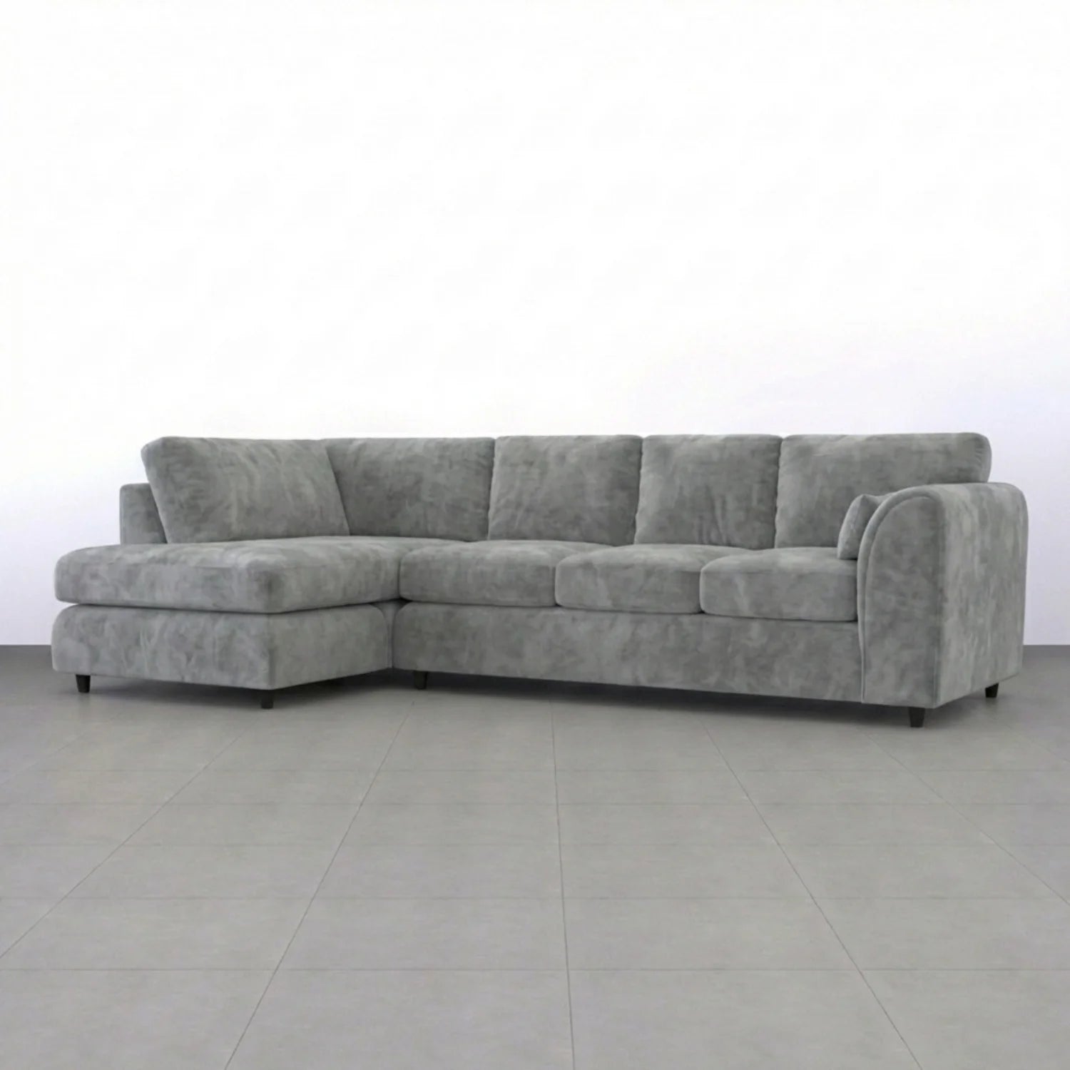 XL Left Hand Facing Light Grey