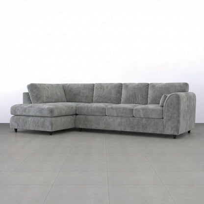 XL Left Hand Facing Light Grey