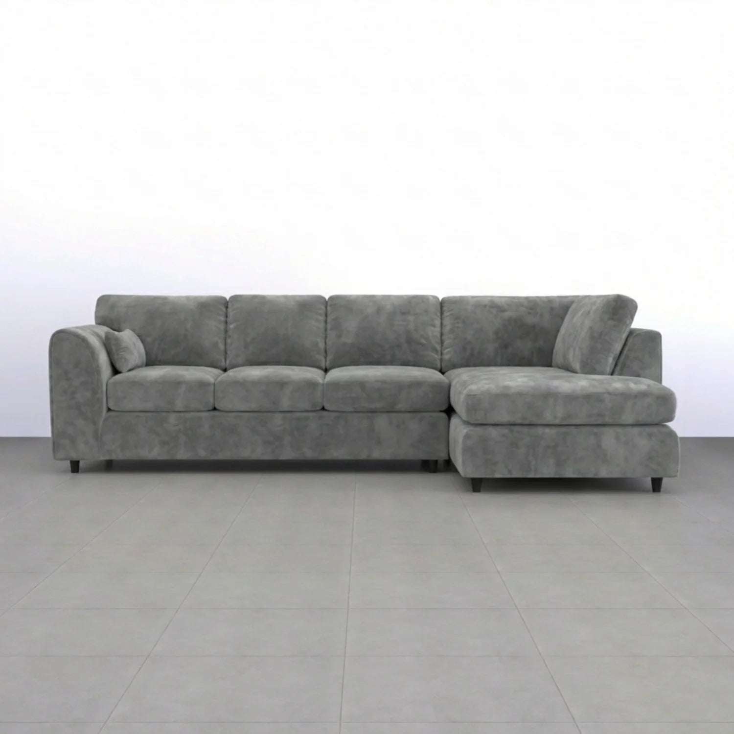 XL Right Hand Facing Light Grey