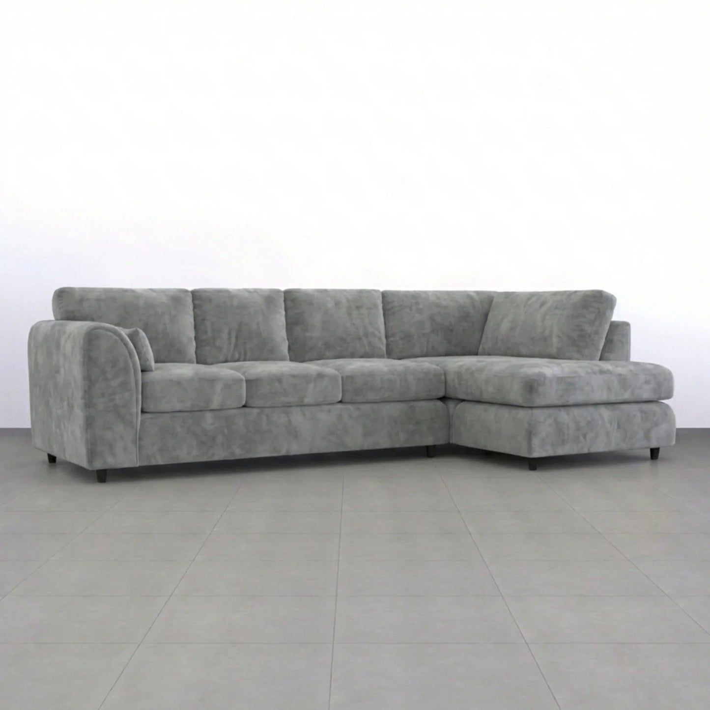 XL Right Hand Facing Light Grey