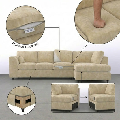 XL Right Hand Facing Cream