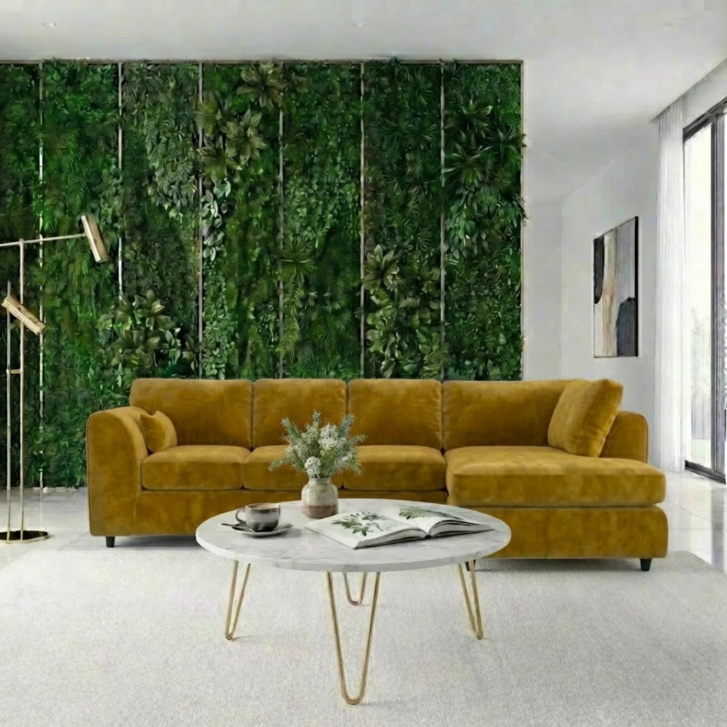 XL Right Hand Facing Mustard