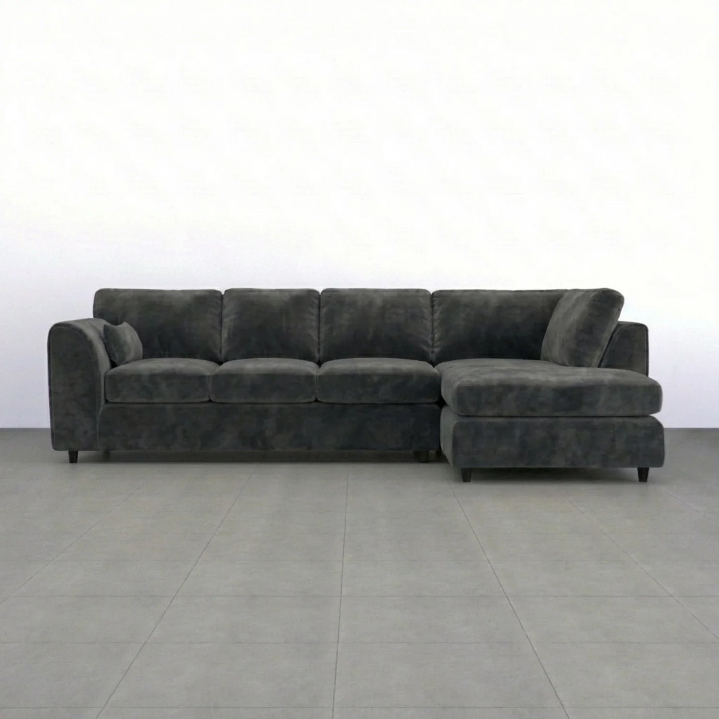 XL Right Hand Facing Dark Grey