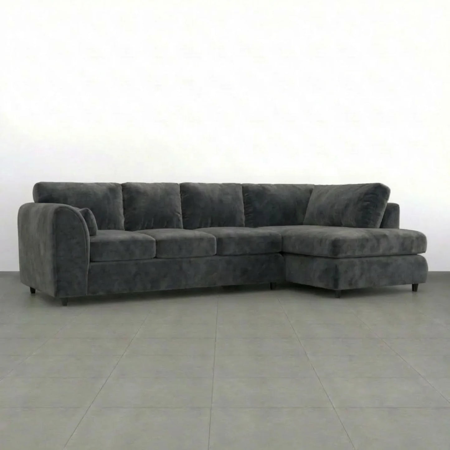 XL Right Hand Facing Dark Grey