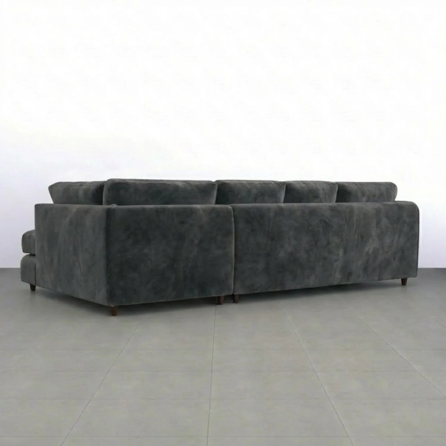 XL Right Hand Facing Dark Grey