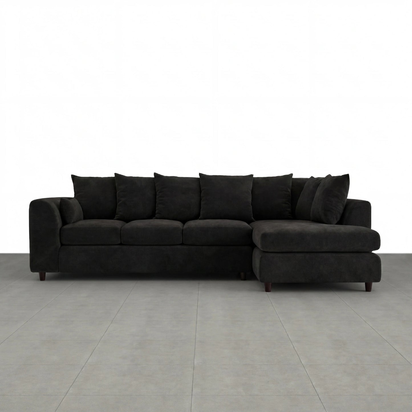 XL Right Hand Facing Black