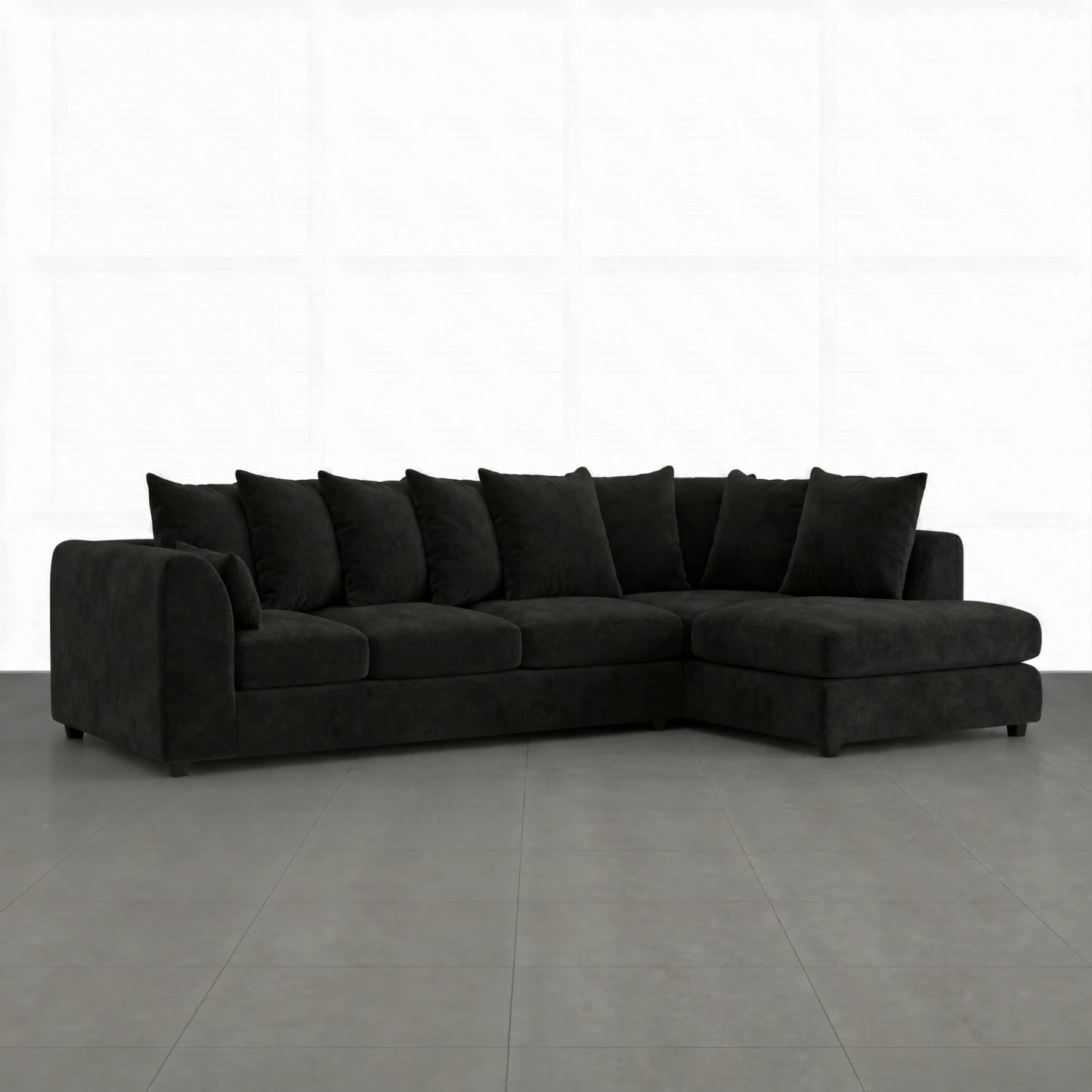 XL Right Hand Facing Black