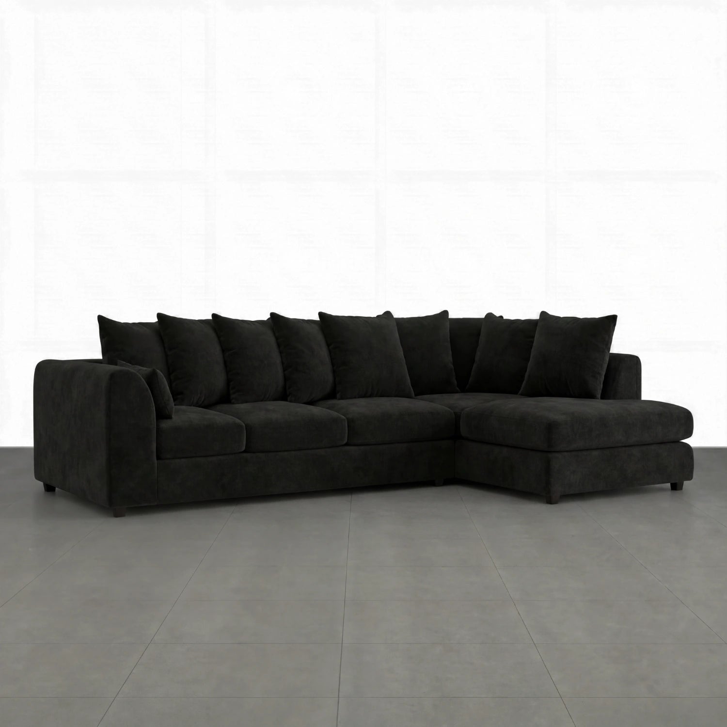 XL Right Hand Facing Black