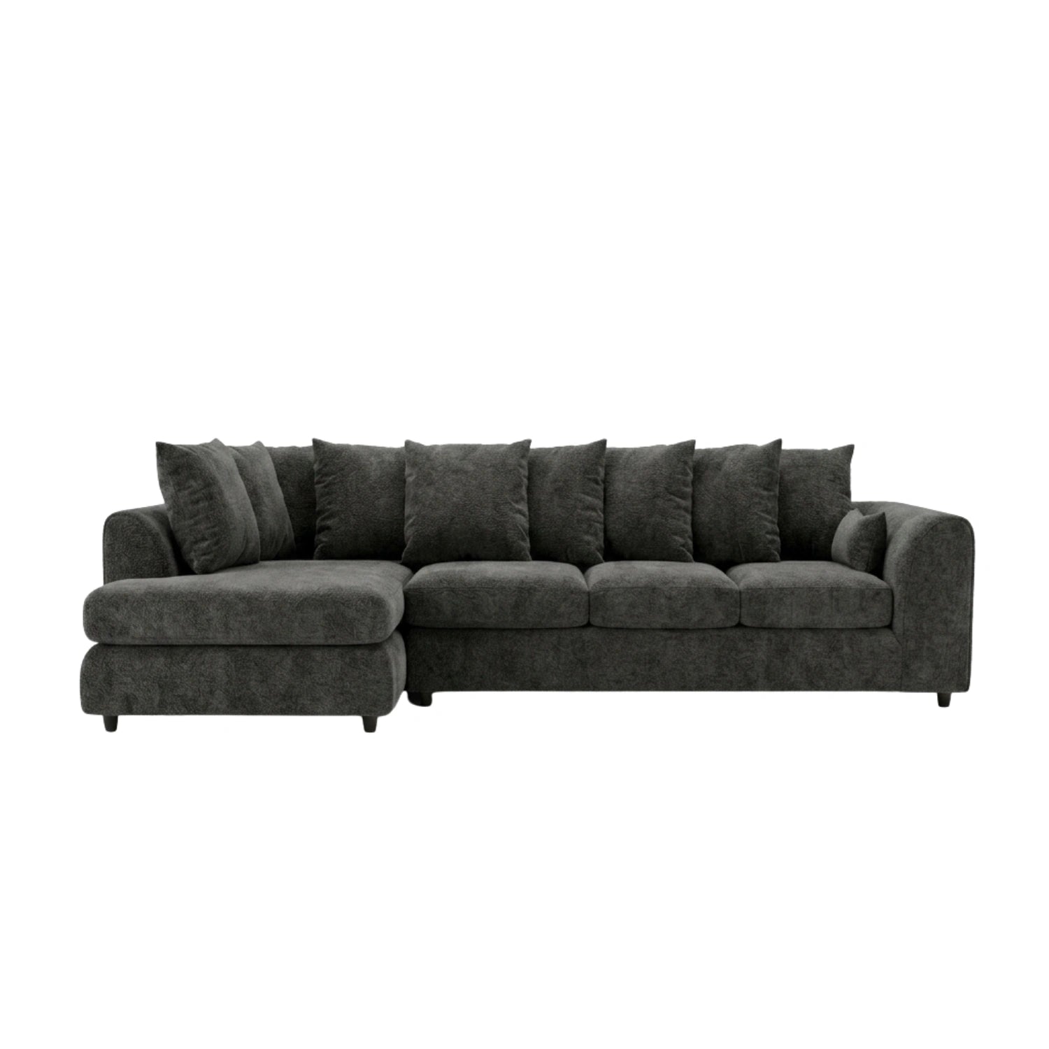 XL Left Hand Facing dark grey