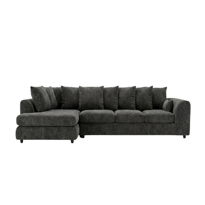 XL Left Hand Facing dark grey