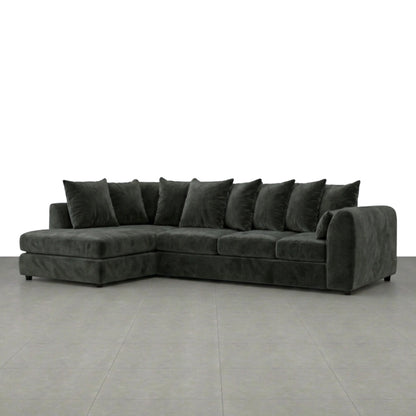 XL Left Hand Facing dark grey